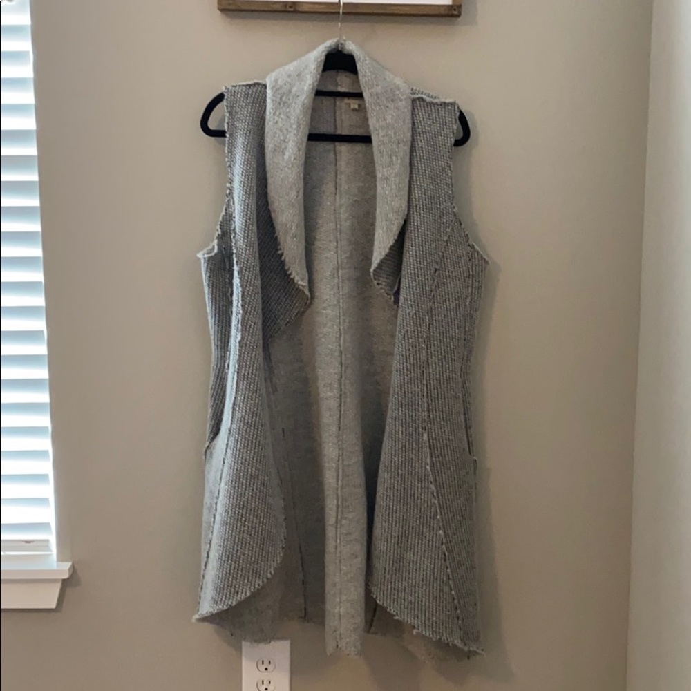 Gray vest